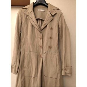 PINKO Italy Trench coat beige Sz6